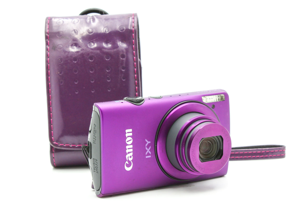 Canon IXY 600F PowerShot ELPH 310 HS IXUS 230 HS Purple from Japan【Exc+5】