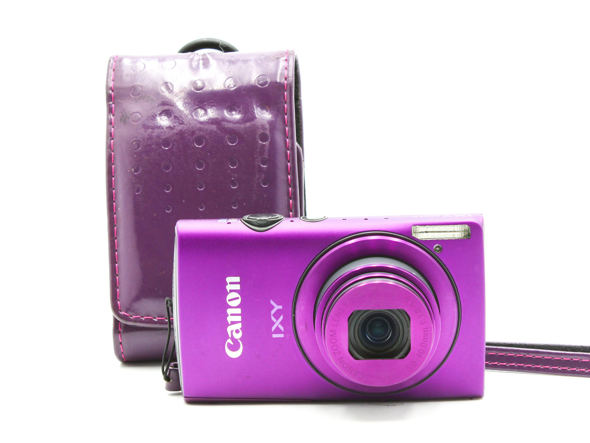 Canon IXY 600F PowerShot ELPH 310 HS IXUS 230 HS Purple from Japan【Exc+5】