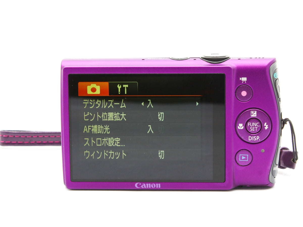 Canon IXY 600F PowerShot ELPH 310 HS IXUS 230 HS Purple from Japan【Exc+5】
