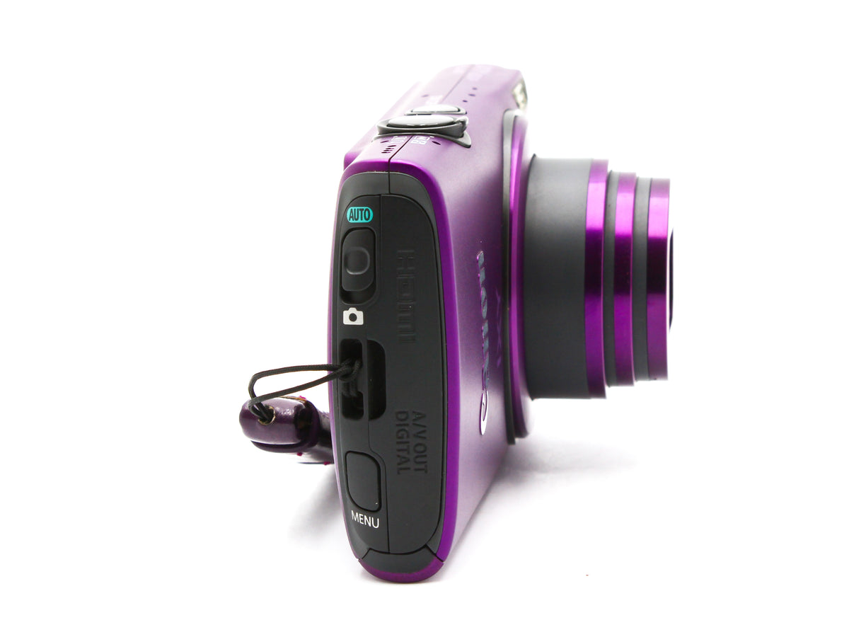 Canon IXY 600F PowerShot ELPH 310 HS IXUS 230 HS Purple from Japan【Exc+5】