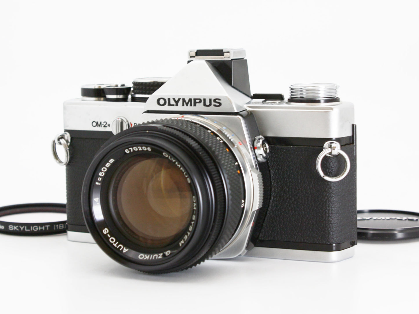 OLYMPUS OM-2N 35mm SLR Film Camera G.ZUIKO AUTO-S 50mm f/1.4 Lens JAPAN【Exc+3】