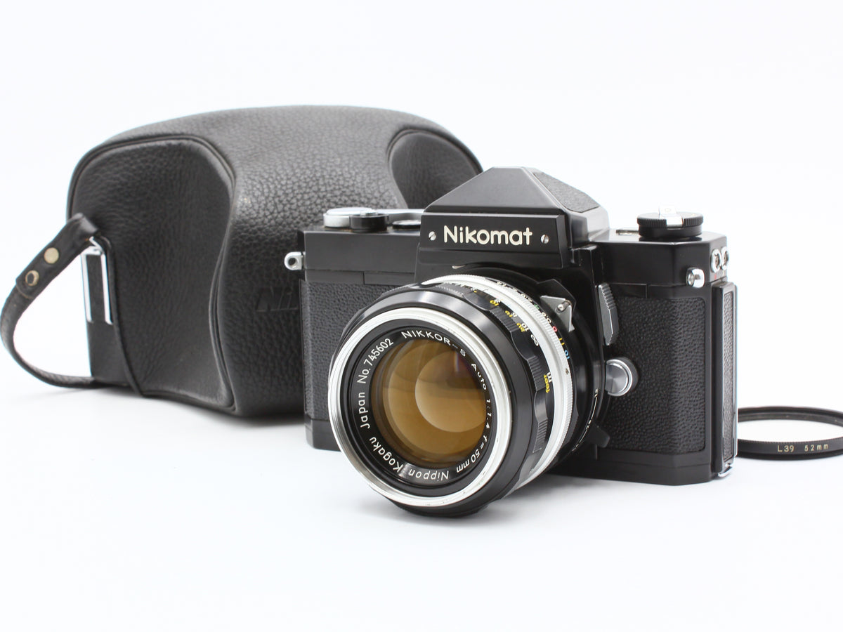 Nikon Nikomat FTN Film Camera Nikkor-S Auto 50mm f/1.4 Non Ai Lens JAPAN【Exc+3】