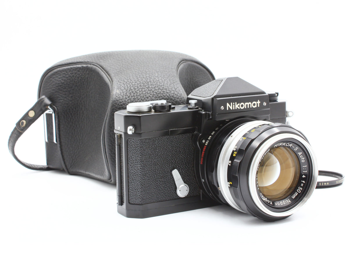 Nikon Nikomat FTN Film Camera Nikkor-S Auto 50mm f/1.4 Non Ai Lens JAPAN【Exc+3】