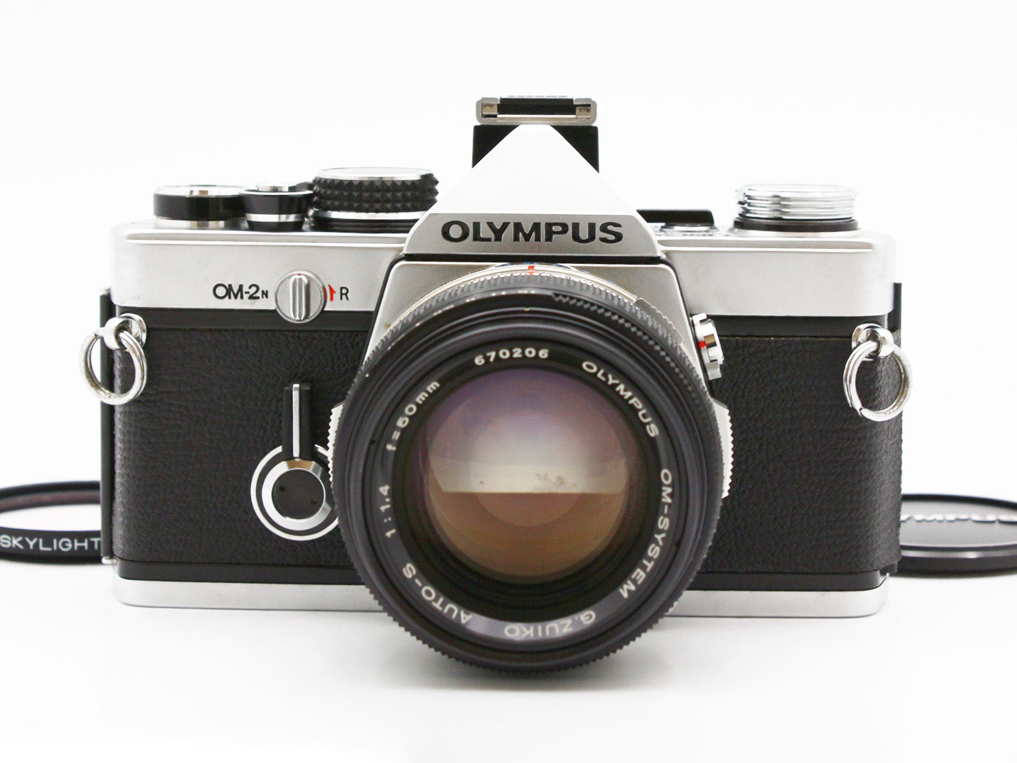 OLYMPUS OM-2N 35mm SLR Film Camera G.ZUIKO AUTO-S 50mm f/1.4 Lens JAPAN【Exc+3】