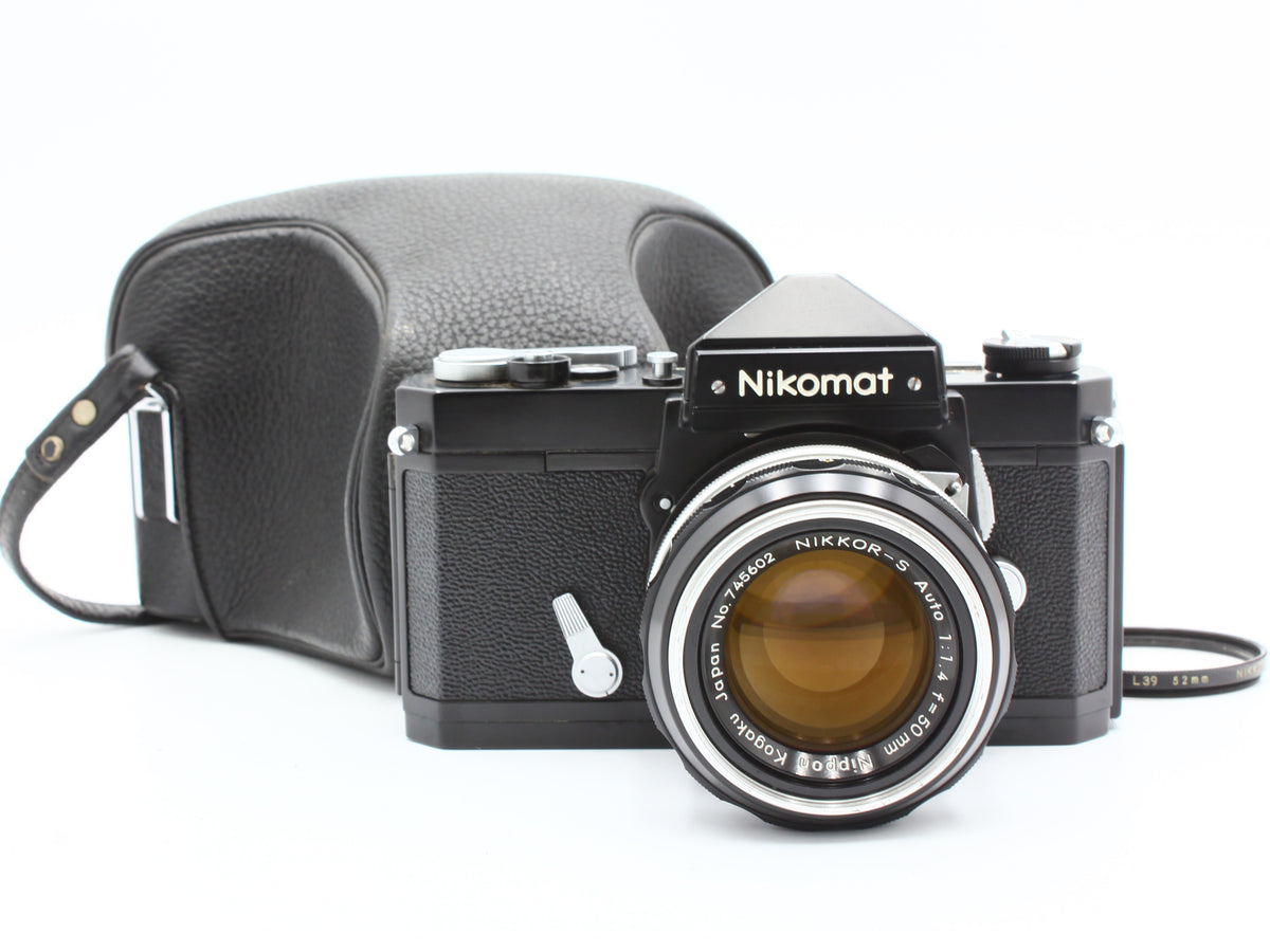 Nikon Nikomat FTN Film Camera Nikkor-S Auto 50mm f/1.4 Non Ai Lens JAPAN【Exc+3】