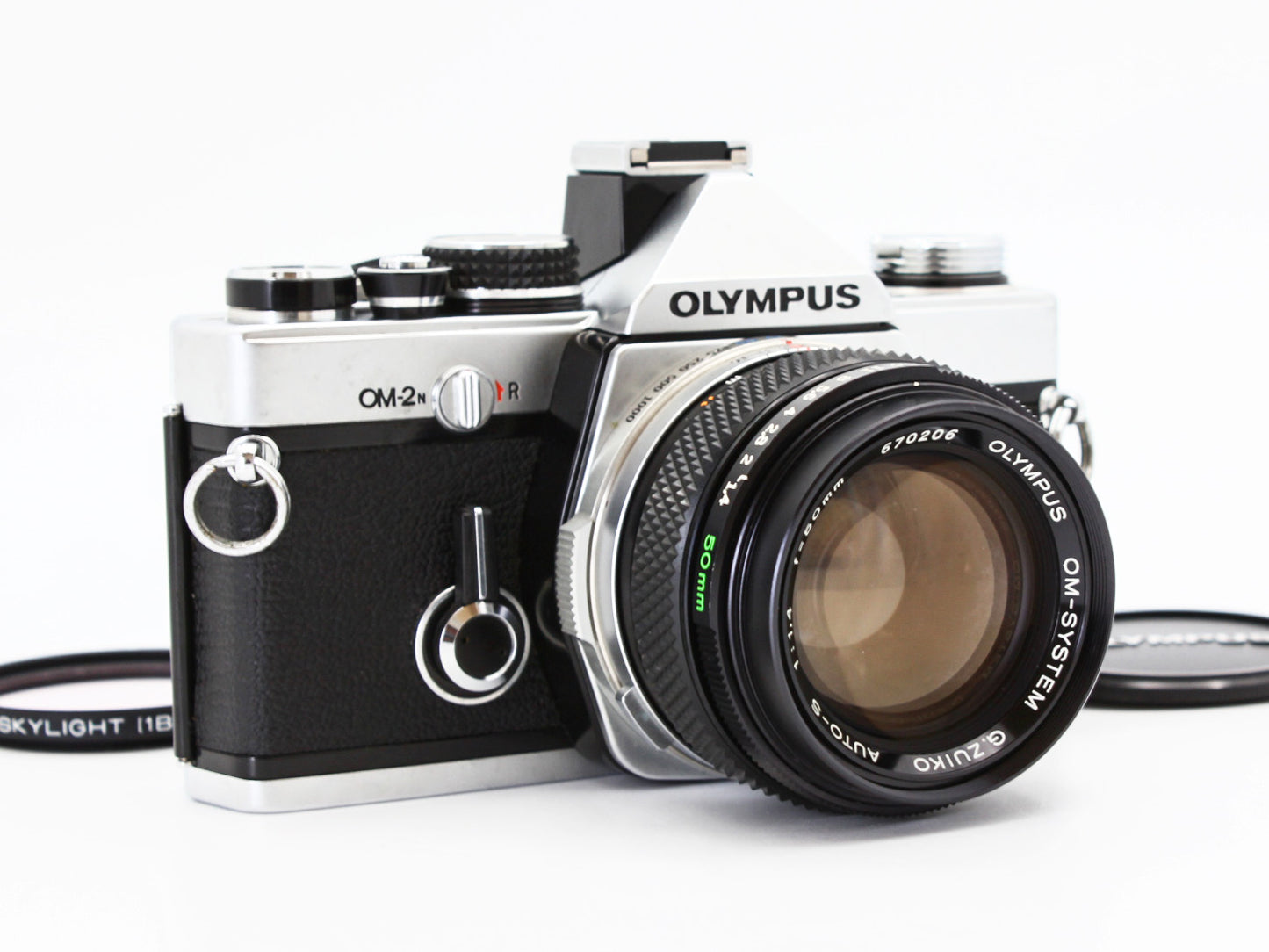 OLYMPUS OM-2N 35mm SLR Film Camera G.ZUIKO AUTO-S 50mm f/1.4 Lens JAPAN【Exc+3】