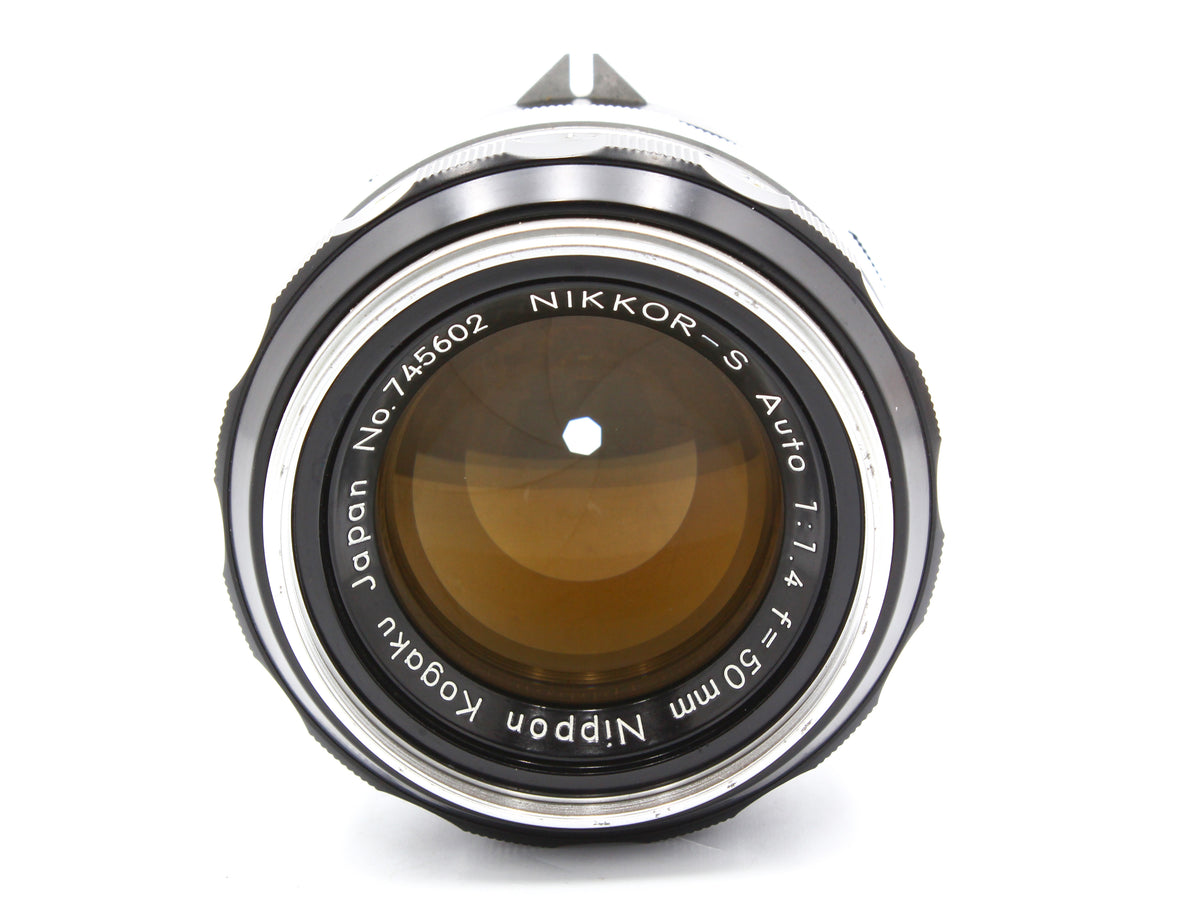 Nikon Nikomat FTN Film Camera Nikkor-S Auto 50mm f/1.4 Non Ai Lens JAPAN【Exc+3】