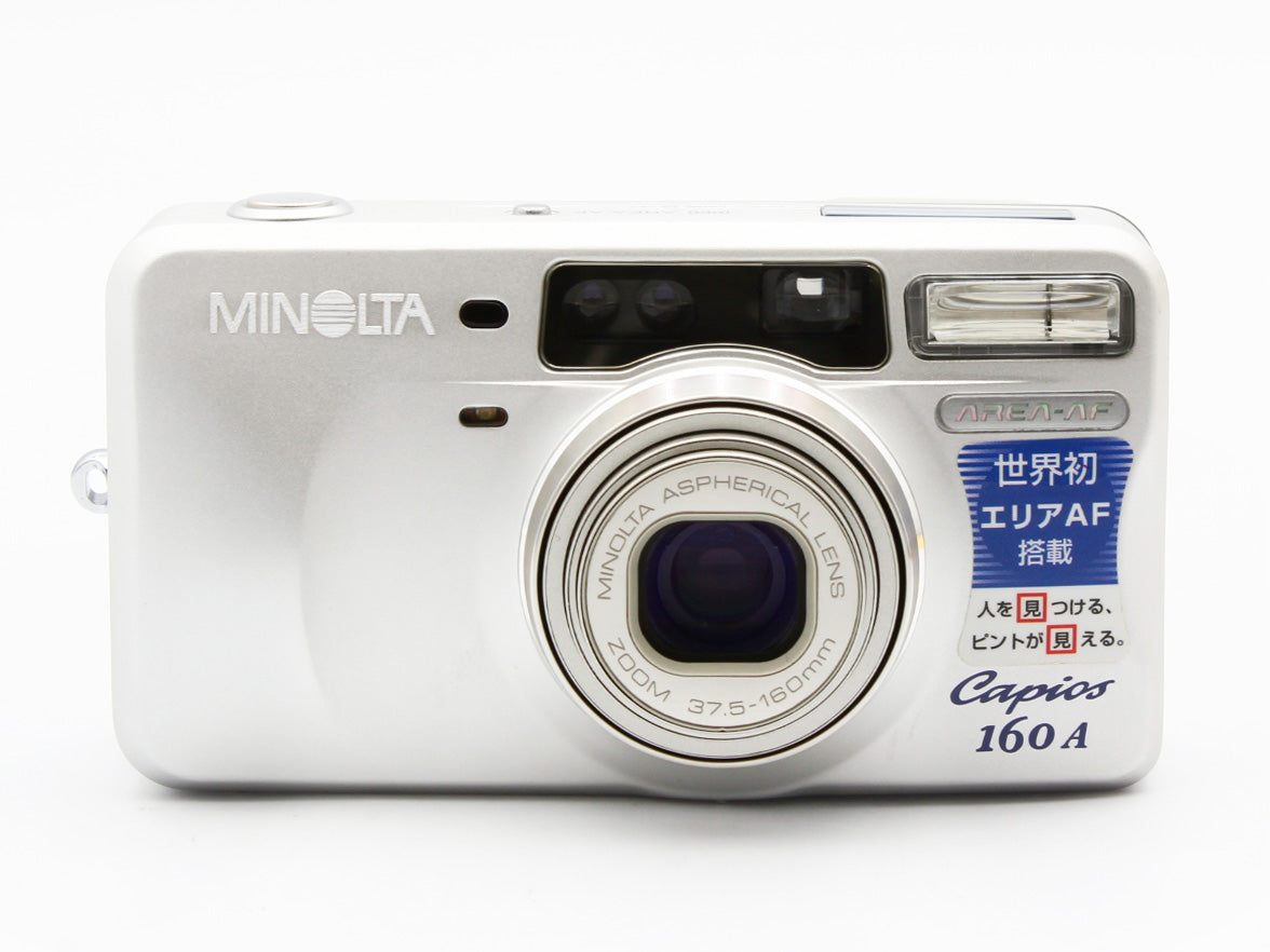Minolta Capios 160A Freedom Zoom 160 35mm Point & Shoot Film Camera JAPAN【Exc+5】