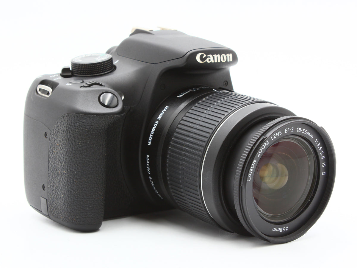 Canon Kiss X70 DSLR Camera EF-S 18-55mm f/3.5-5.6 IS Ⅱ Zoom Lens JAPAN【Exc+4】