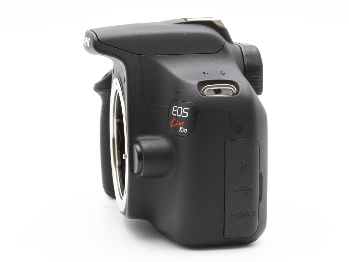 Canon Kiss X70 DSLR Camera EF-S 18-55mm f/3.5-5.6 IS Ⅱ Zoom Lens JAPAN【Exc+4】
