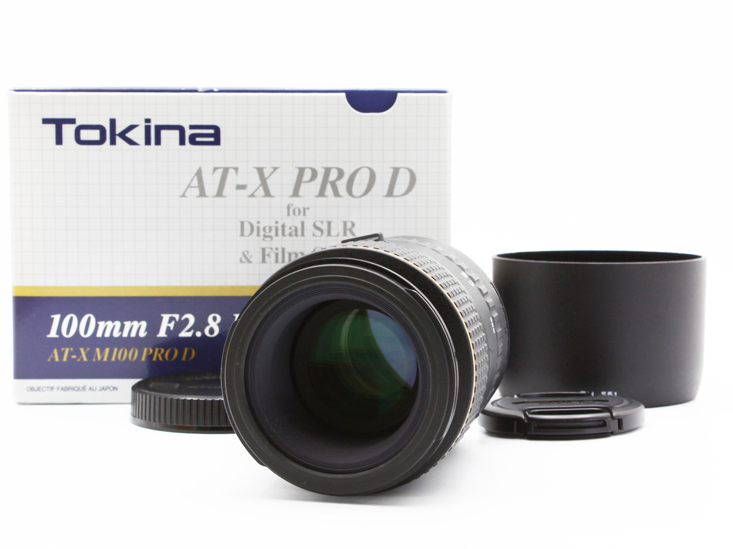 Tokina AT-X PRO Macro 100mm f/2.8 D AF Lens for Canon from JAPAN 【Exc+4】