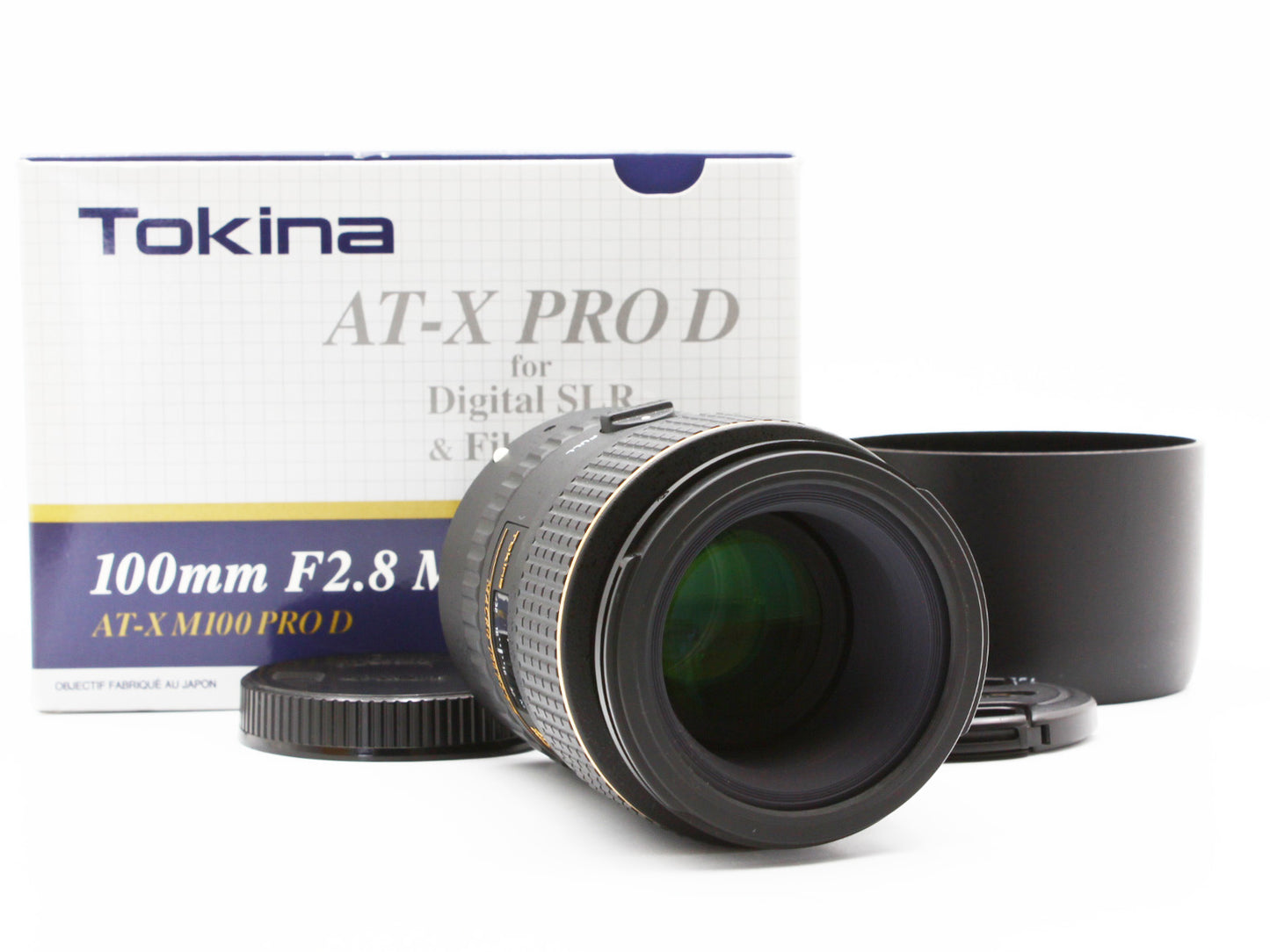 Tokina AT-X PRO Macro 100mm f/2.8 D AF Lens for Canon from JAPAN 【Exc+4】