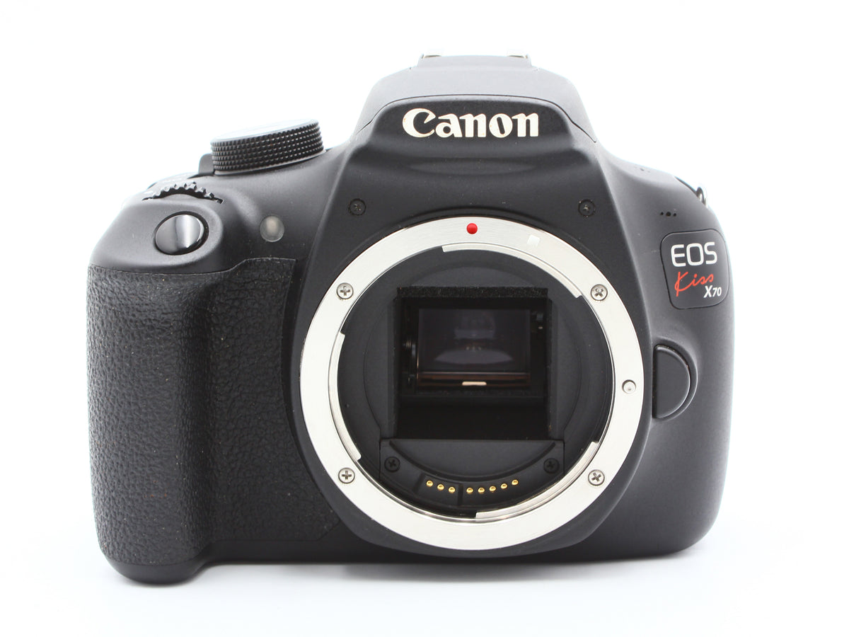 Canon Kiss X70 DSLR Camera EF-S 18-55mm f/3.5-5.6 IS Ⅱ Zoom Lens JAPAN【Exc+4】