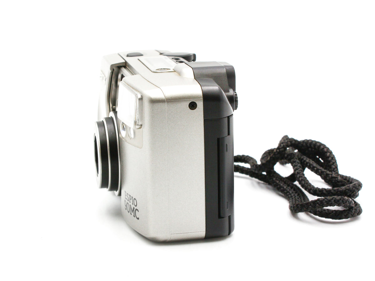 PENTAX ESPIO 90MC Silver 35mm Point & Shoot Film Camera 38-90mm Zoom【Exc+3】
