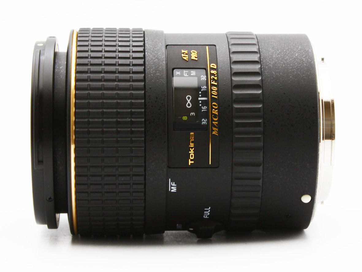 Tokina AT-X PRO Macro 100mm f/2.8 D AF Lens for Canon from JAPAN 【Exc+4】