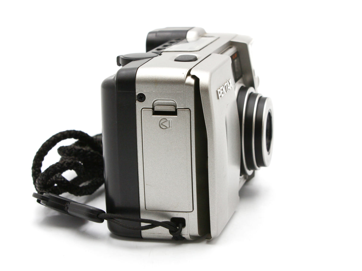 PENTAX ESPIO 90MC Silver 35mm Point & Shoot Film Camera 38-90mm Zoom【Exc+3】