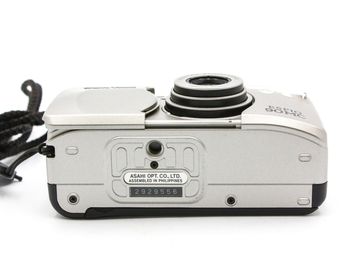 PENTAX ESPIO 90MC Silver 35mm Point & Shoot Film Camera 38-90mm Zoom【Exc+3】
