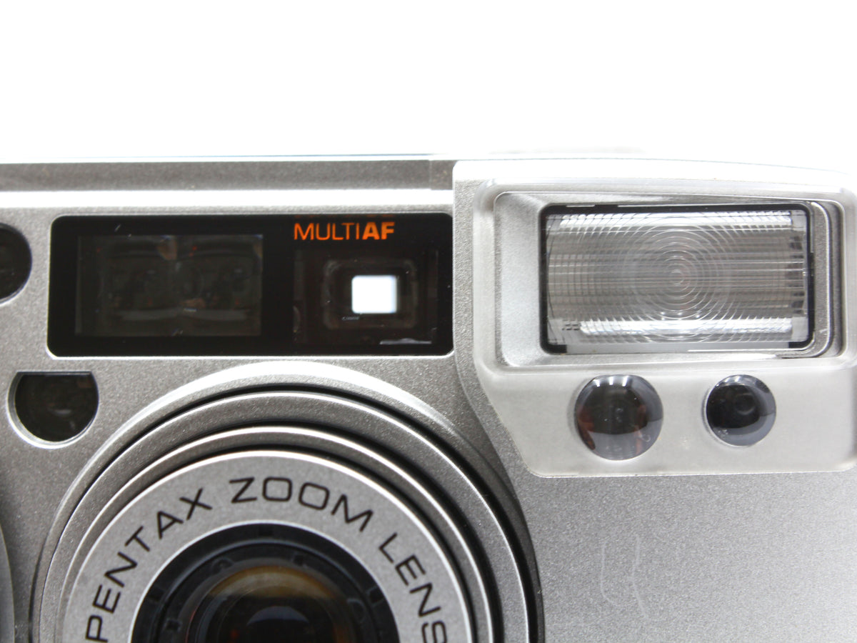 PENTAX ESPIO 90MC Silver 35mm Point & Shoot Film Camera 38-90mm Zoom【Exc+3】