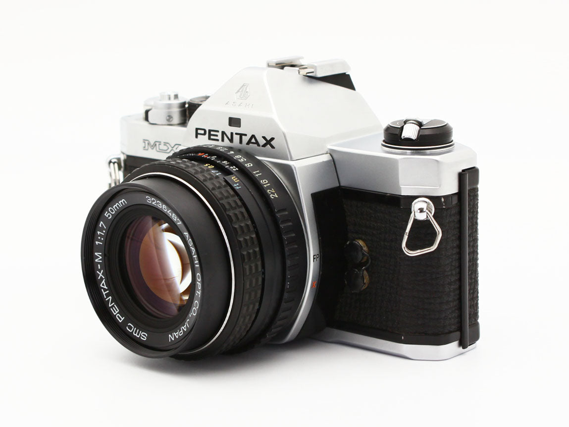 PENTAX MX SLR 35mm Film Camera SMC Pentax-M 50mm f/1.7 Lens from JAPAN【Exc+3】