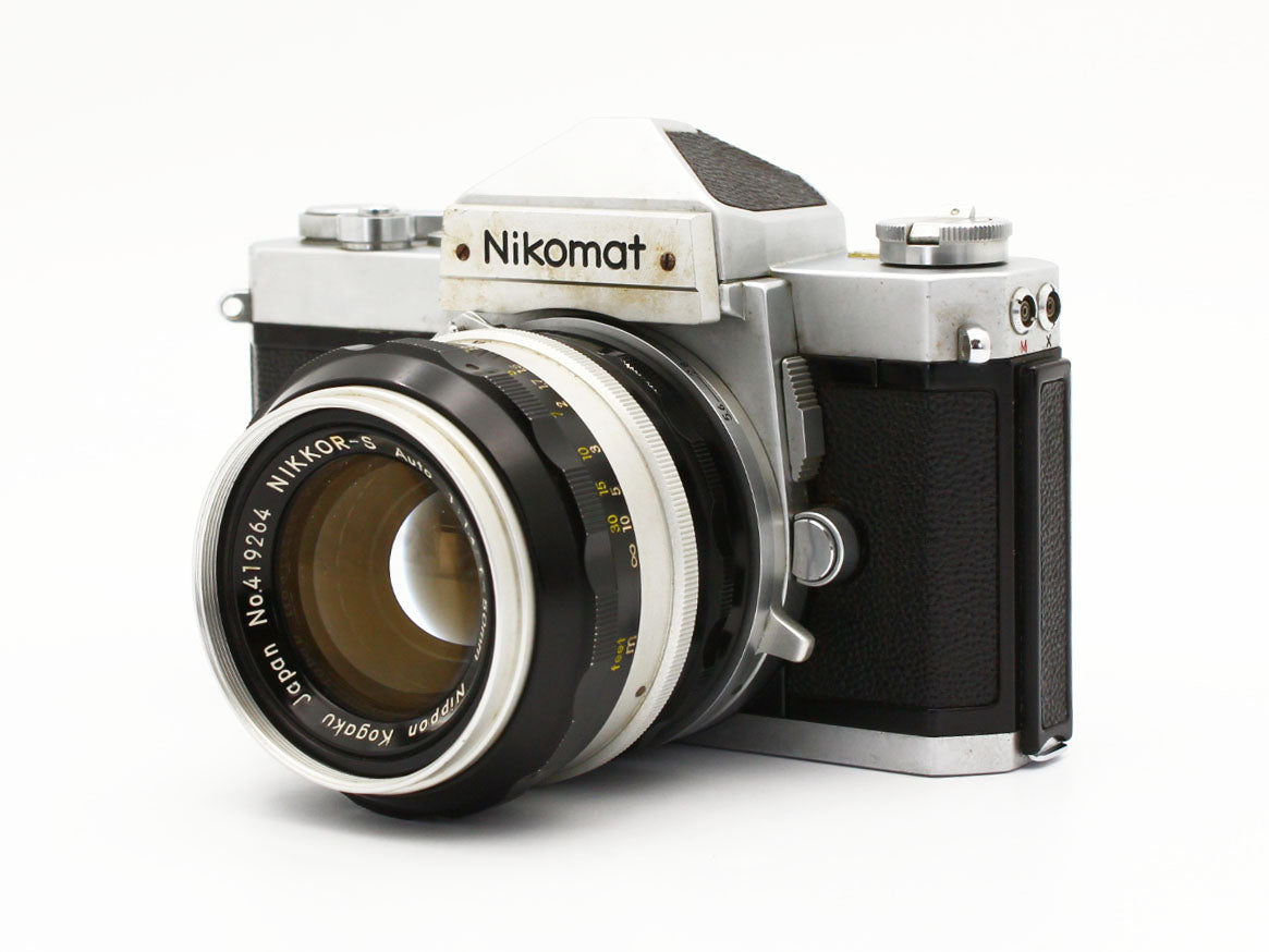 Nikon Nikomat FTN Film Camera NIKKOR-S Auto Non-Ai 50mm f/1.4 Lens JAPAN【Exc+3】