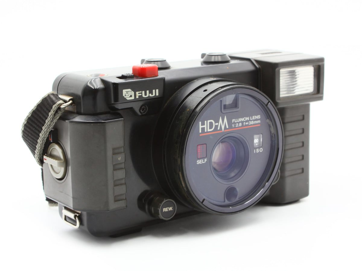 FUJI HD-M Waterproof 35mm Film Camera FUJINON 38mm f/2.8 Lens JAPAN 【Exc+4】