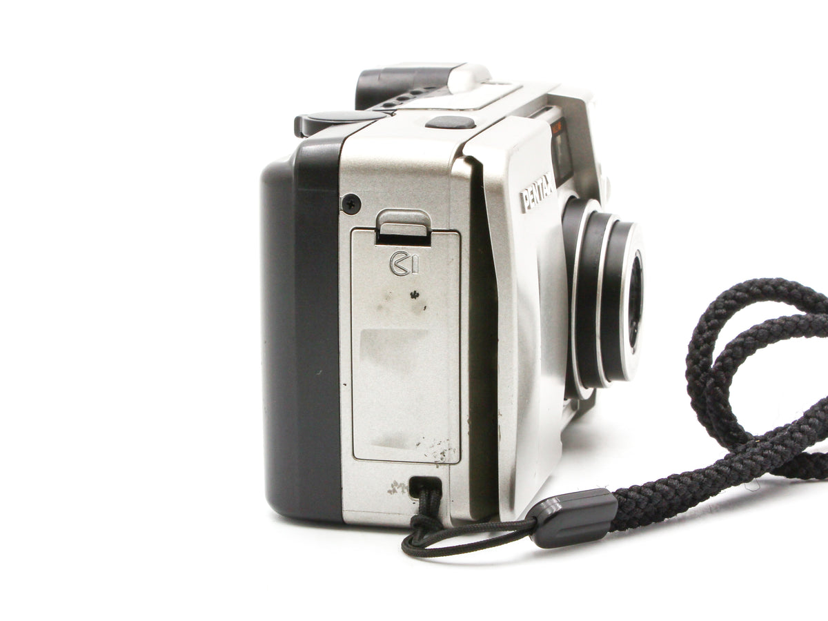 PENTAX ESPIO 90MC Silver 38-90mm Zoom Point & Shoot Film Camera Japan【Exc+4】