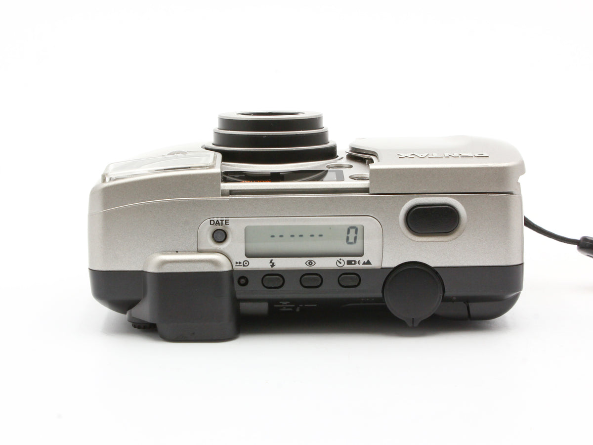 PENTAX ESPIO 90MC Silver 38-90mm Zoom Point & Shoot Film Camera Japan【Exc+4】