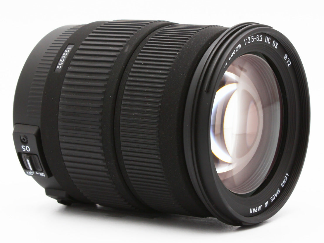 Sigma AF 18-200mm F3.5-6.3 DC OS Zoom Lens Canon EF Mount from Japan 【Exc+5】