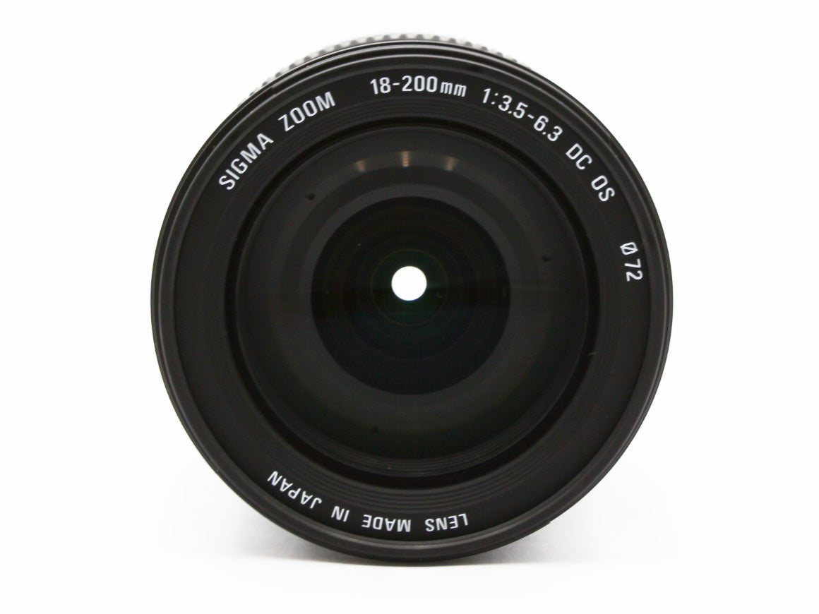 Sigma AF 18-200mm F3.5-6.3 DC OS Zoom Lens Canon EF Mount from Japan 【Exc+5】