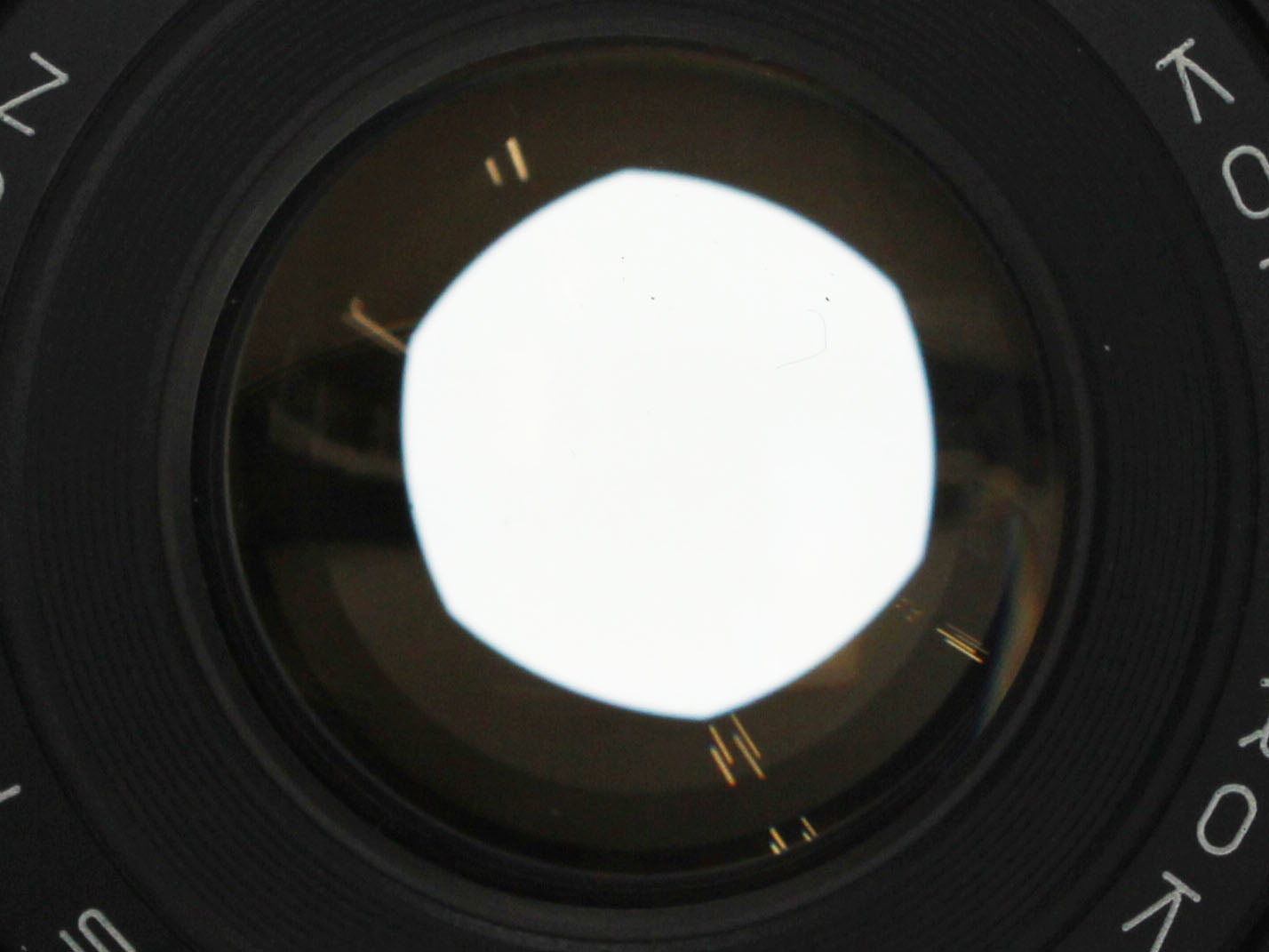 Konica FP 35mm SLR Film Camera Body Hexanon 52mm f/1.8 Lens【Exc+3】