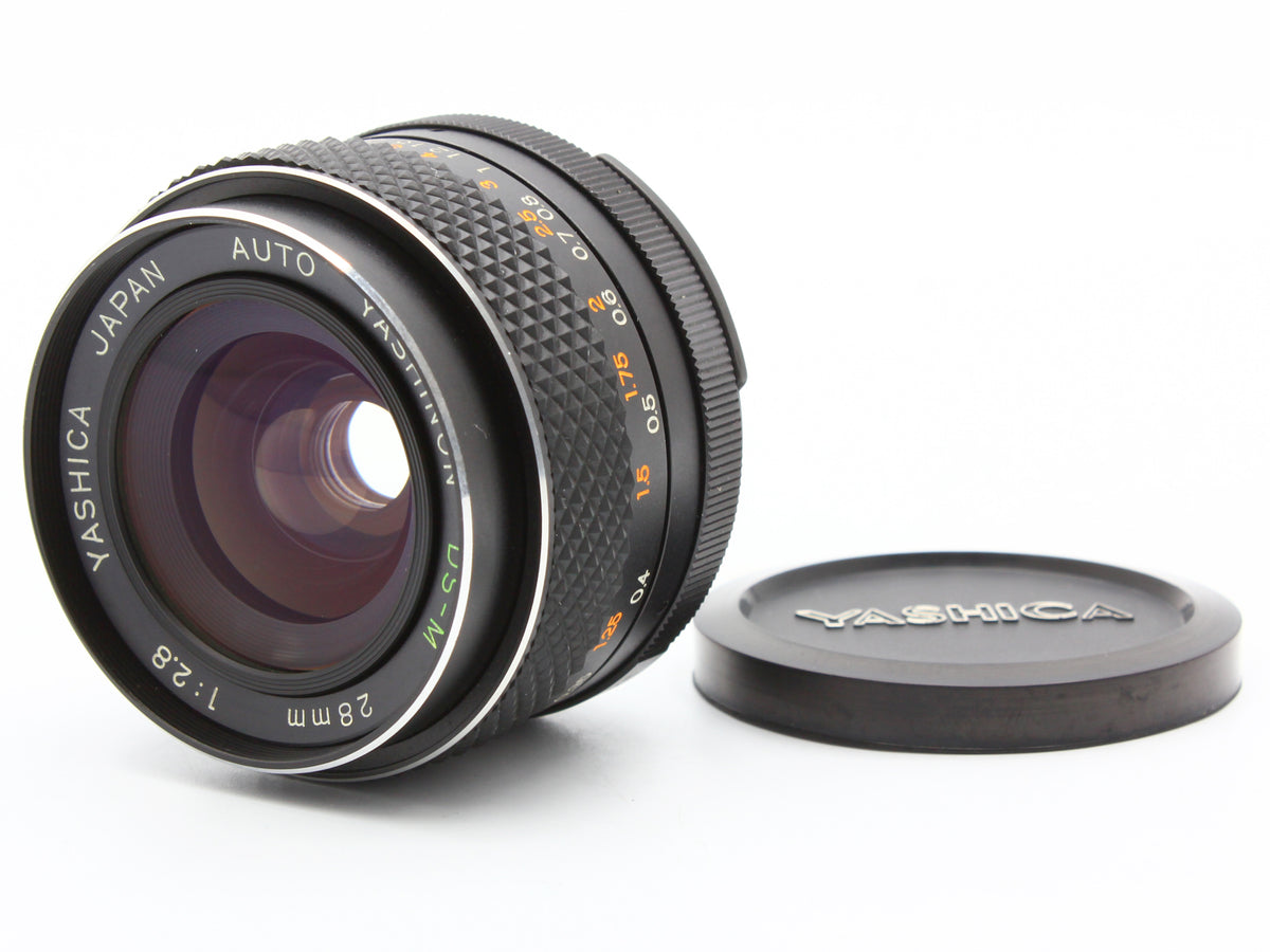 Yashica Auto Yashinon DS-M 28mm f/2.8 M42 Mount Lens from JAPAN【Exc+4】