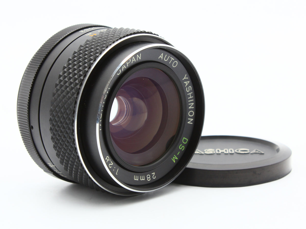 Yashica Auto Yashinon DS-M 28mm f/2.8 M42 Mount Lens from JAPAN【Exc+4】