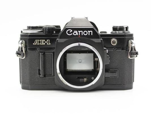 Canon AE-1 35mm SLR Film Camera Body Black from JAPAN【Exc+5】