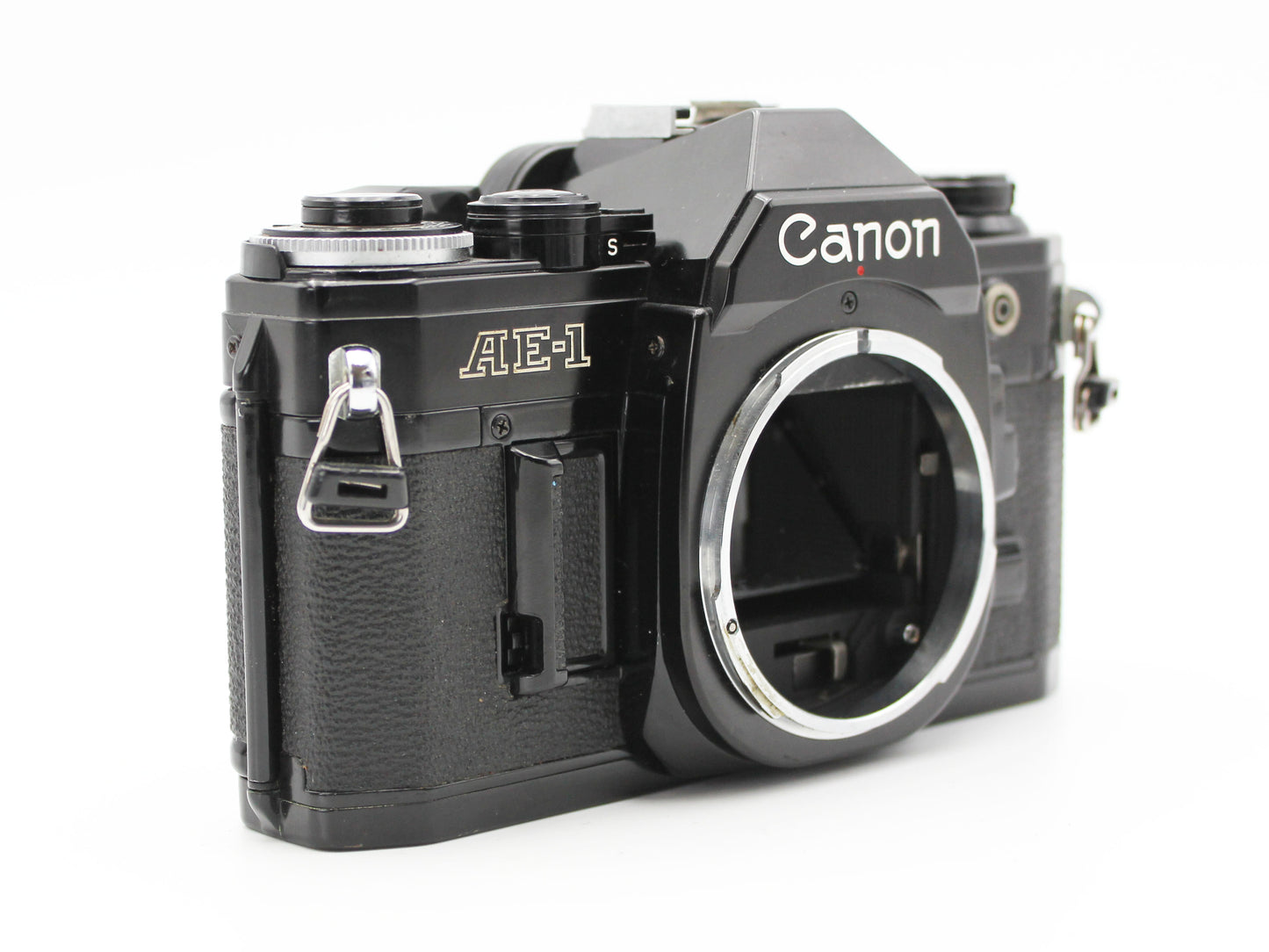 Canon AE-1 35mm SLR Film Camera Body Black from JAPAN【Exc+5】