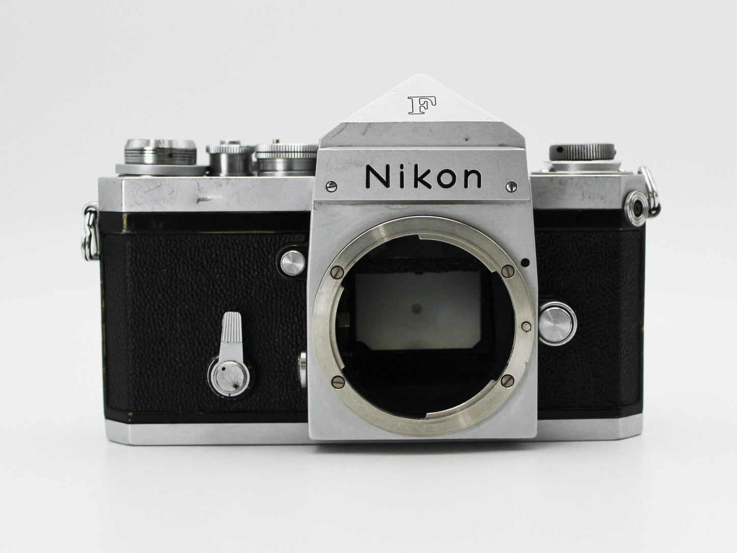 Nikon F Eyelevel Finder 35mm SLR Film Camera Silver Body from JAPAN【Exc+4】