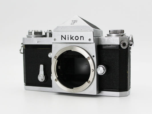 Nikon F Eyelevel Finder 35mm SLR Film Camera Silver Body from JAPAN【Exc+4】
