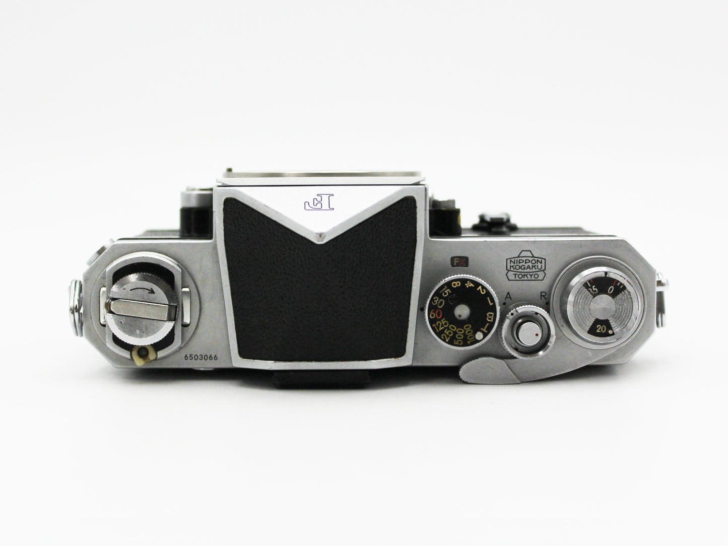 Nikon F Eyelevel Finder 35mm SLR Film Camera Silver Body from JAPAN【Exc+4】