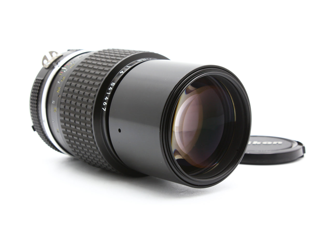 Nikon Nikkor 200mm f/4 Ai MF Telephoto Lens JAPAN【Exc+5】