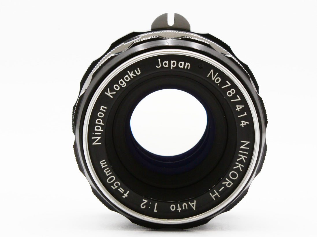 Nikon F 35mm SLR Film Camera NIKKOR-H Auto 50mm f/2 Non-Ai Lens JAPAN【Exc+4】