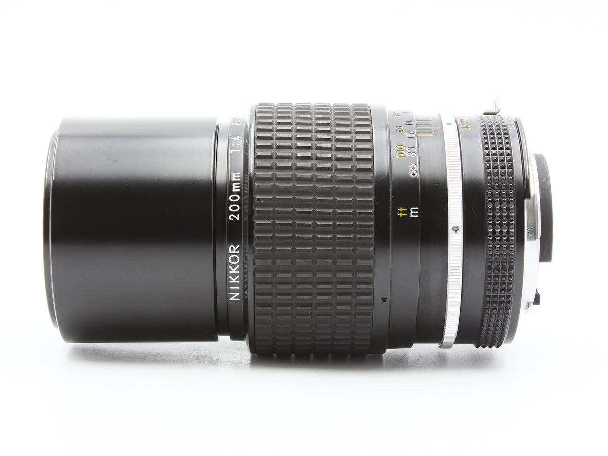 Nikon Nikkor 200mm f/4 Ai MF Telephoto Lens JAPAN【Exc+5】