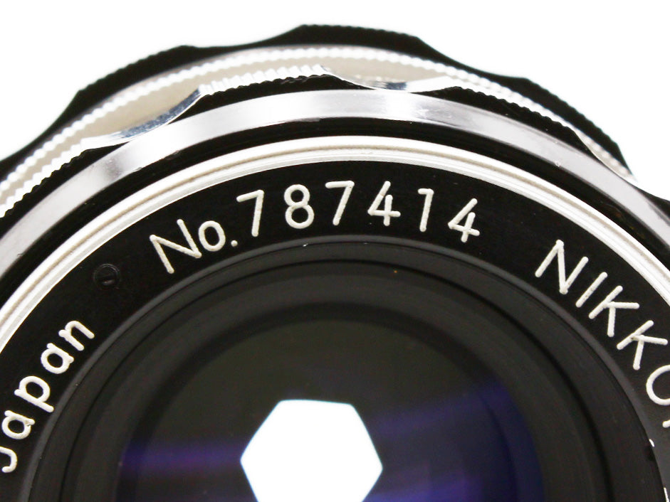 Nikon F 35mm SLR Film Camera NIKKOR-H Auto 50mm f/2 Non-Ai Lens JAPAN【Exc+4】