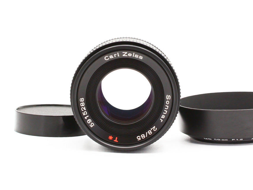 Contax Carl Zeiss Sonnar T* 85mm f/2.8 AEG Lens from JAPAN【Exc+5】