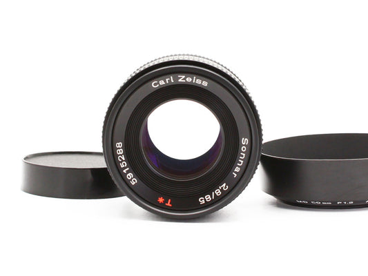 Contax Carl Zeiss Sonnar T* 85mm f/2.8 AEG Lens from JAPAN【Exc+5】