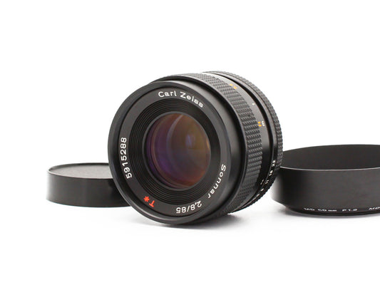 Contax Carl Zeiss Sonnar T* 85mm f/2.8 AEG Lens from JAPAN【Exc+5】