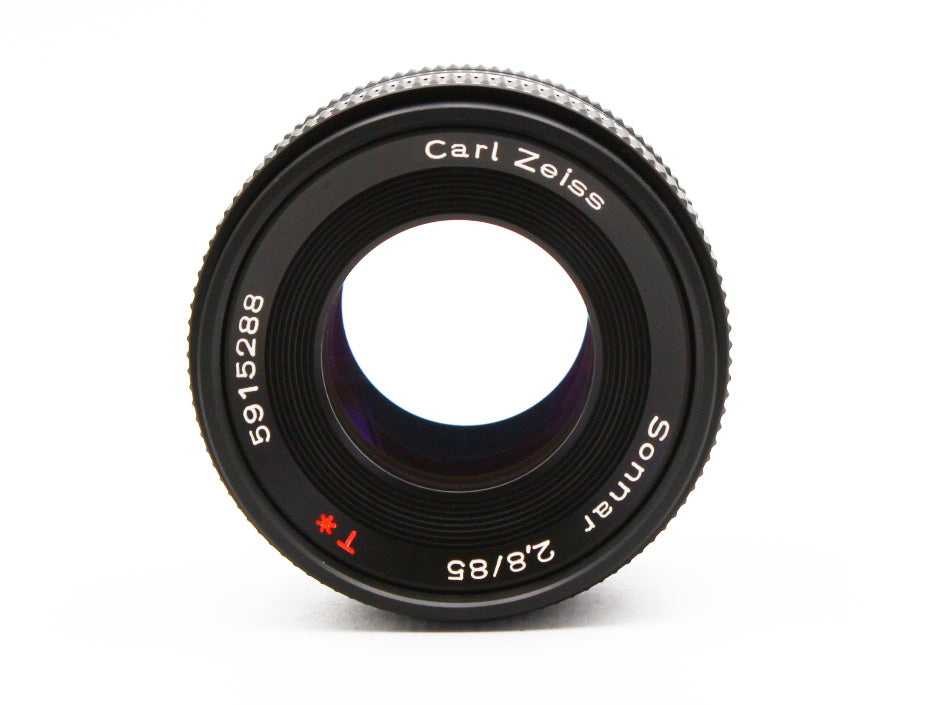 Contax Carl Zeiss Sonnar T* 85mm f/2.8 AEG Lens from JAPAN【Exc+5】