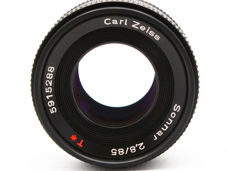 Contax Carl Zeiss Sonnar T* 85mm f/2.8 AEG Lens from JAPAN【Exc+5】