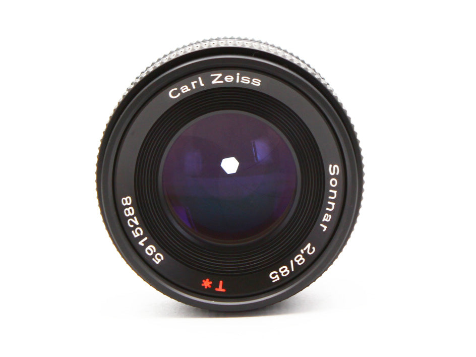 Contax Carl Zeiss Sonnar T* 85mm f/2.8 AEG Lens from JAPAN【Exc+5】