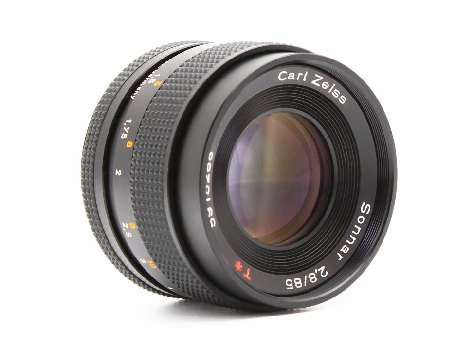 Contax Carl Zeiss Sonnar T* 85mm f/2.8 AEG Lens from JAPAN【Exc+5】