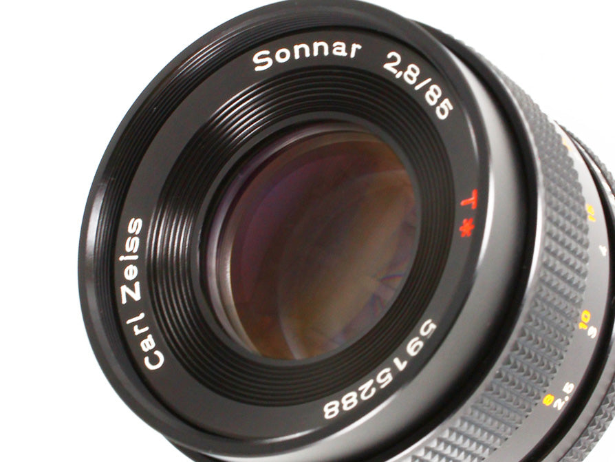Contax Carl Zeiss Sonnar T* 85mm f/2.8 AEG Lens from JAPAN【Exc+5】