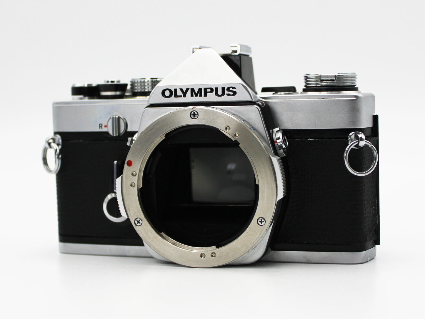 OLYMPUS OM-1 Silver 35mm SLR Film Camera Body from JAPAN【Near Mint】